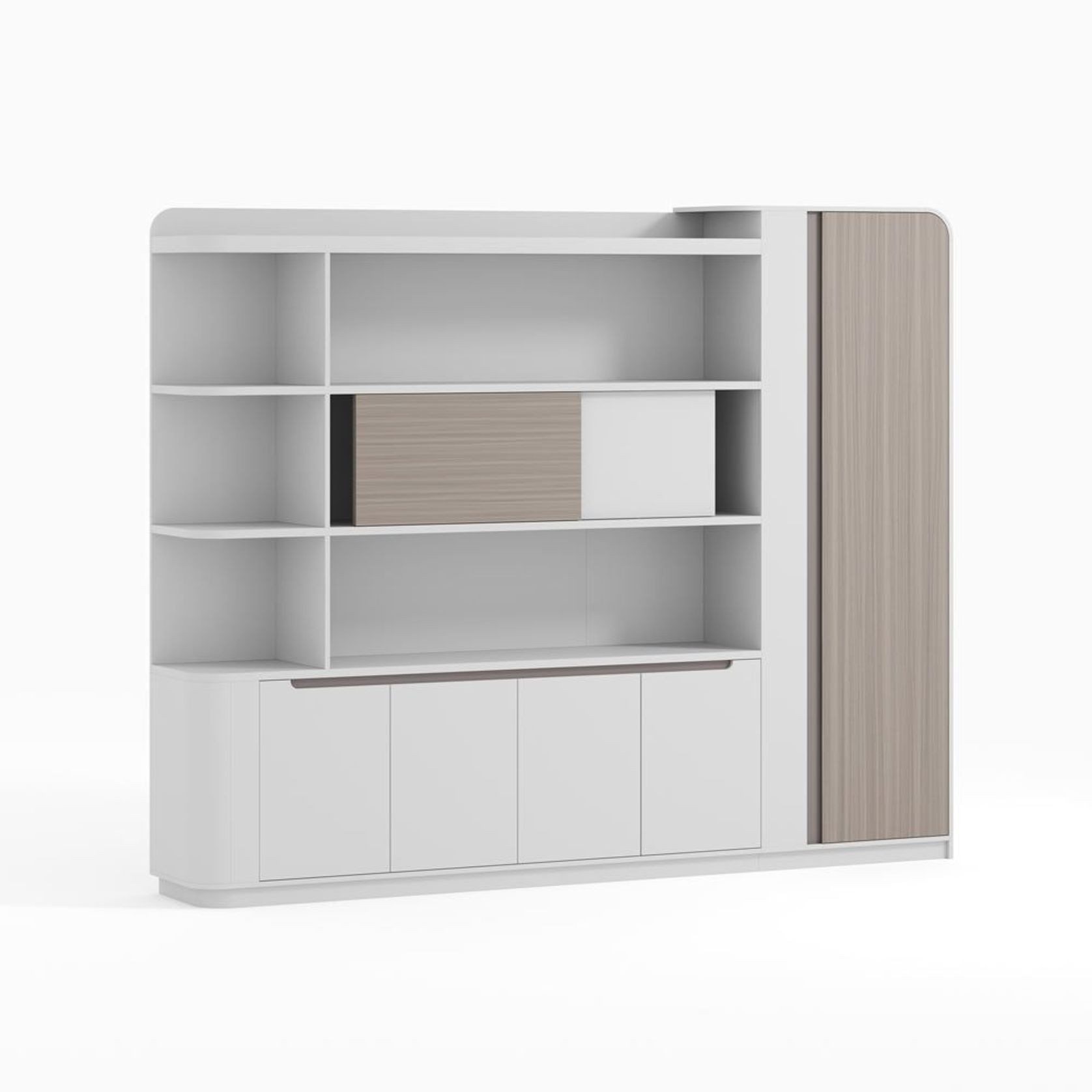 LUSH Display Unit 261.5cm - Grey gallery detail image