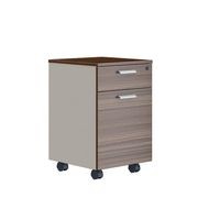 ANDERS Mobile Drawer Cabinet 40cm - Australian Gold Oak & Beige gallery detail image