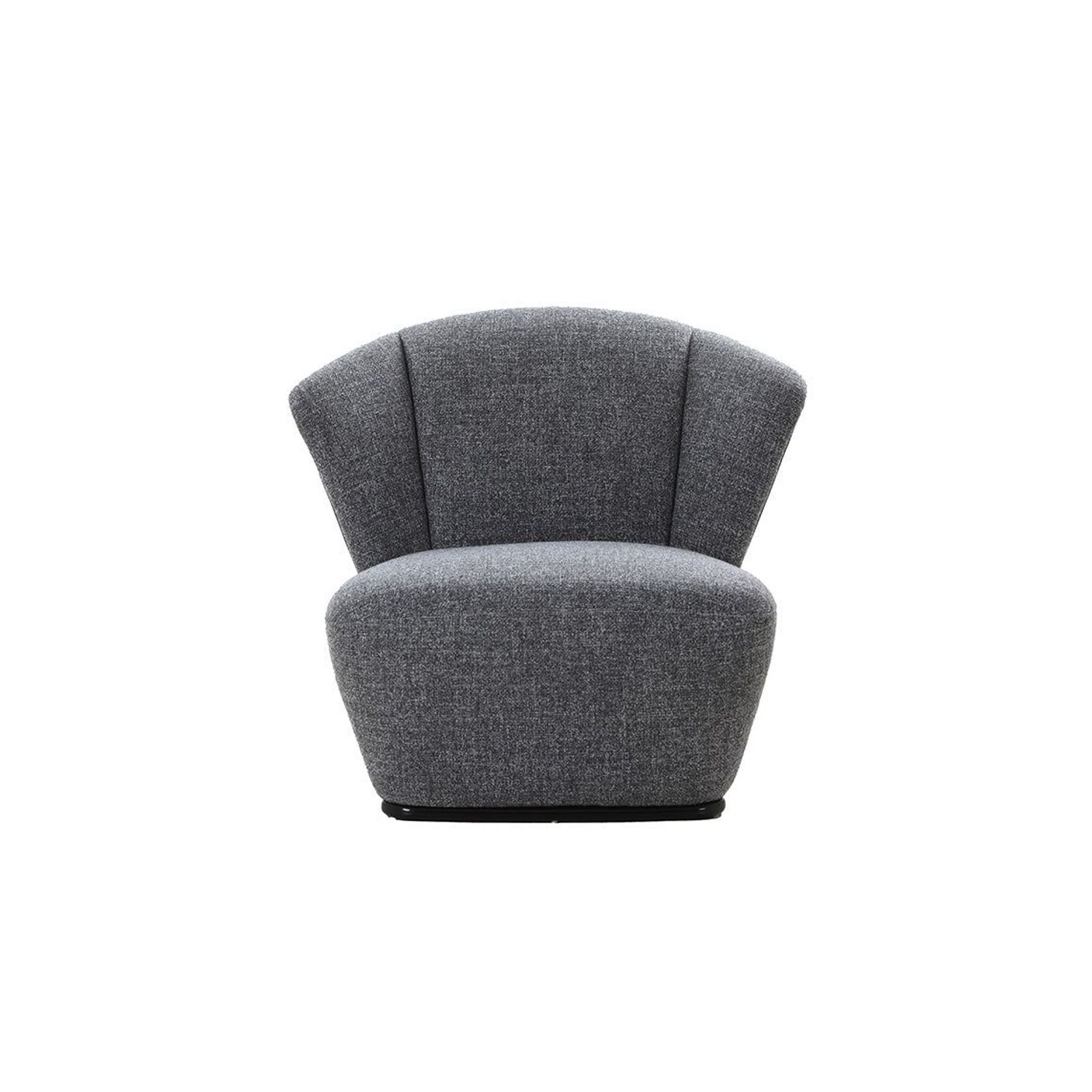 ASTRID Single Seater Sofa - Grey gallery detail image