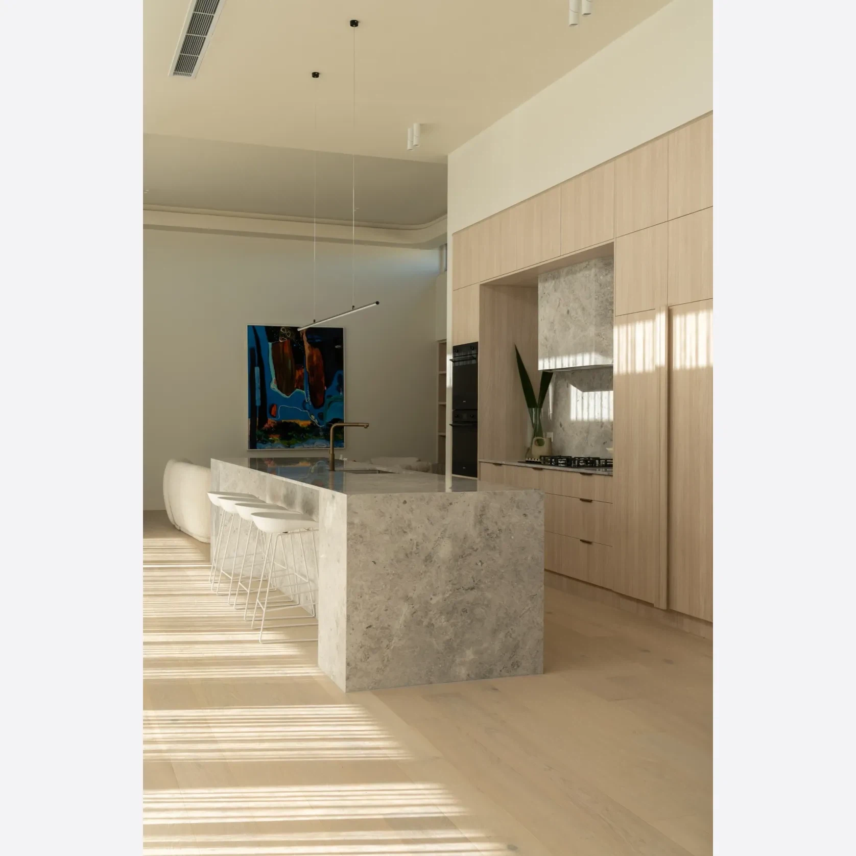 Tundra Ocean Limestone Benchtop gallery detail image