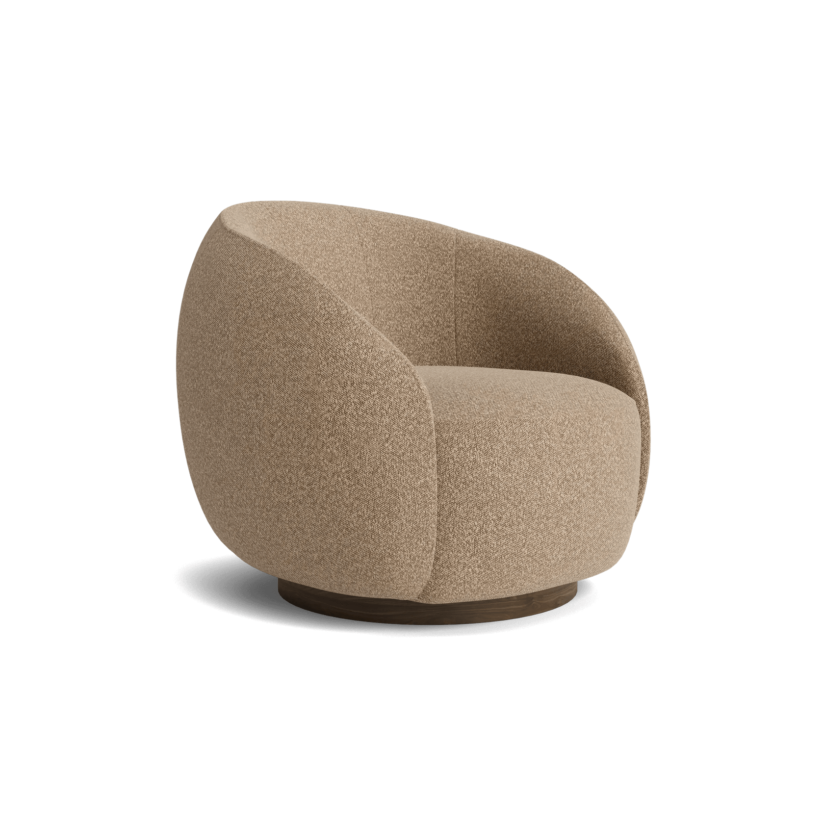 Lark Swivel Armchair - Copenhagen Espresso gallery detail image