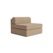 Addy Armless Middle Module - Copenhagen Espresso gallery detail image