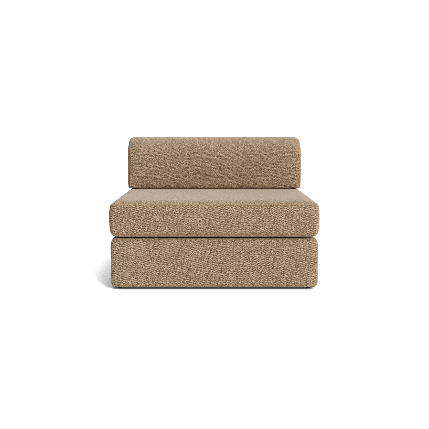 Addy Armless Middle Module - Copenhagen Espresso gallery detail image