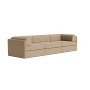 Addy 4 Seater Sofa - Copenhagen Espresso gallery detail image