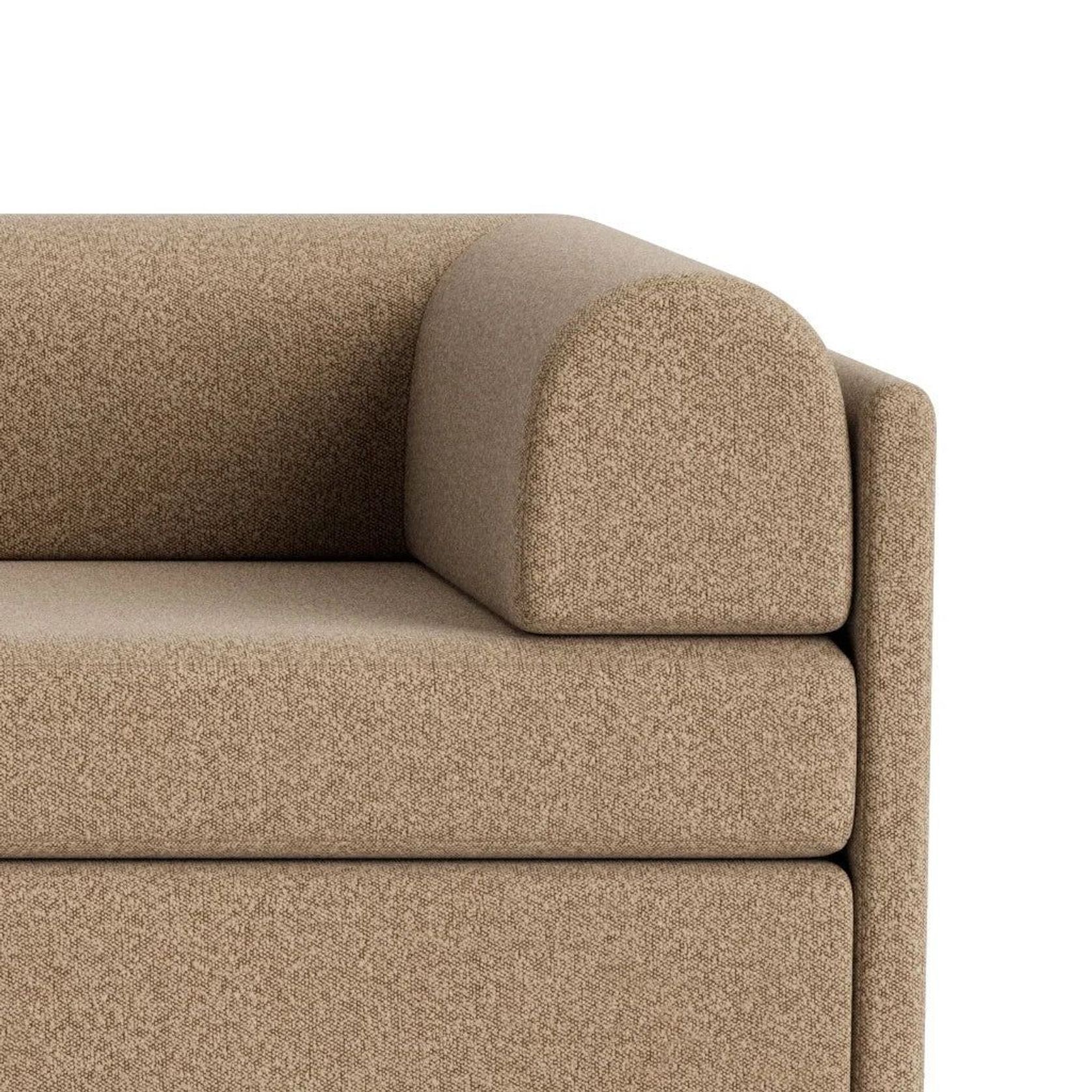 Addy 4 Seater Sofa - Copenhagen Espresso gallery detail image