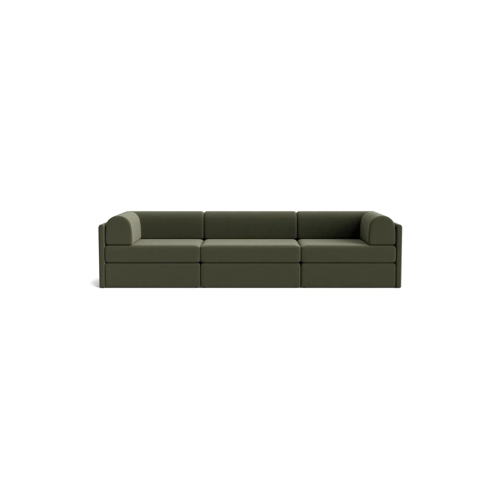 Addy 4 Seater Sofa - Eden Leaf gallery detail image