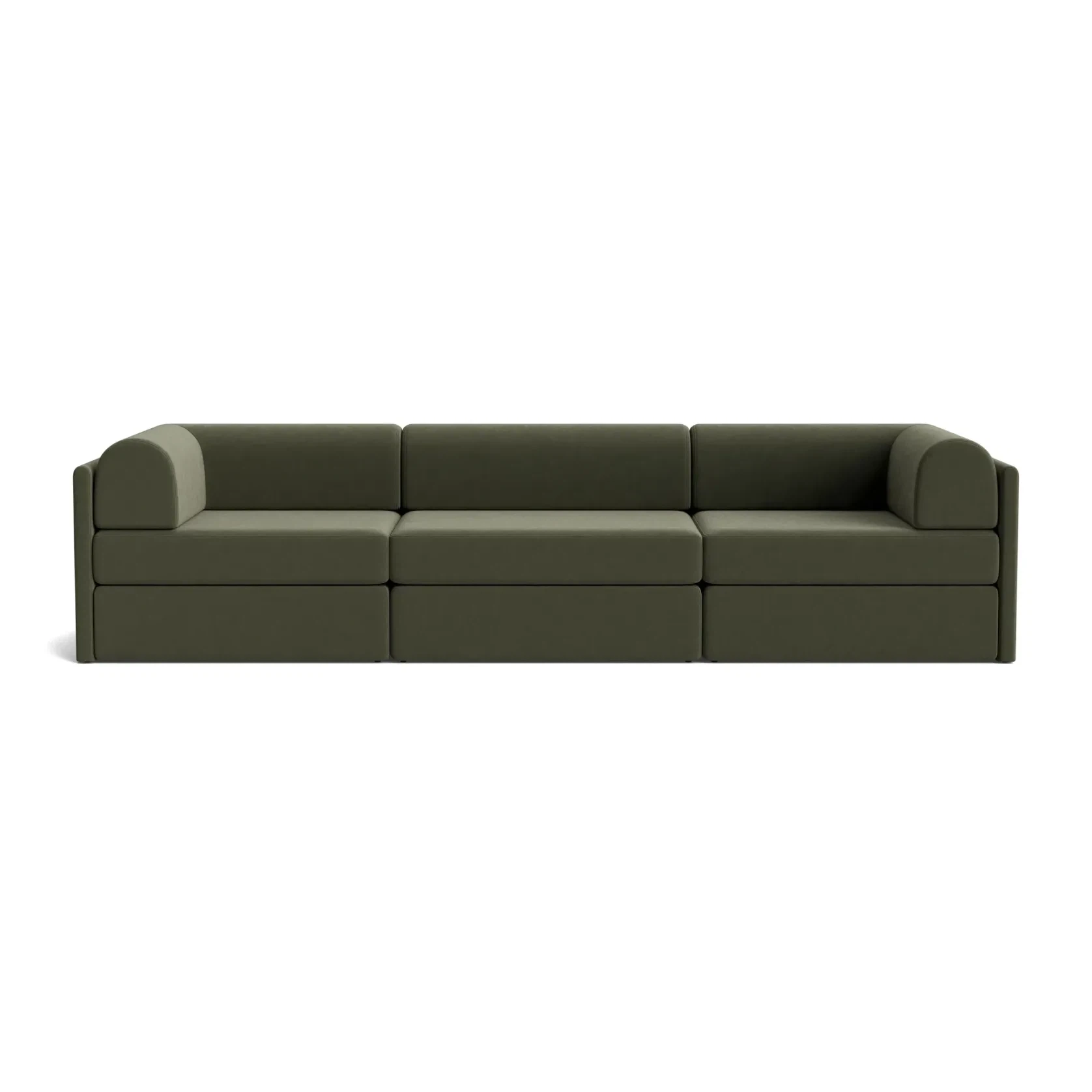 Addy 4 Seater Sofa - Eden Leaf gallery detail image