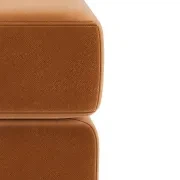 Addy Ottoman - Opal Ochre gallery detail image