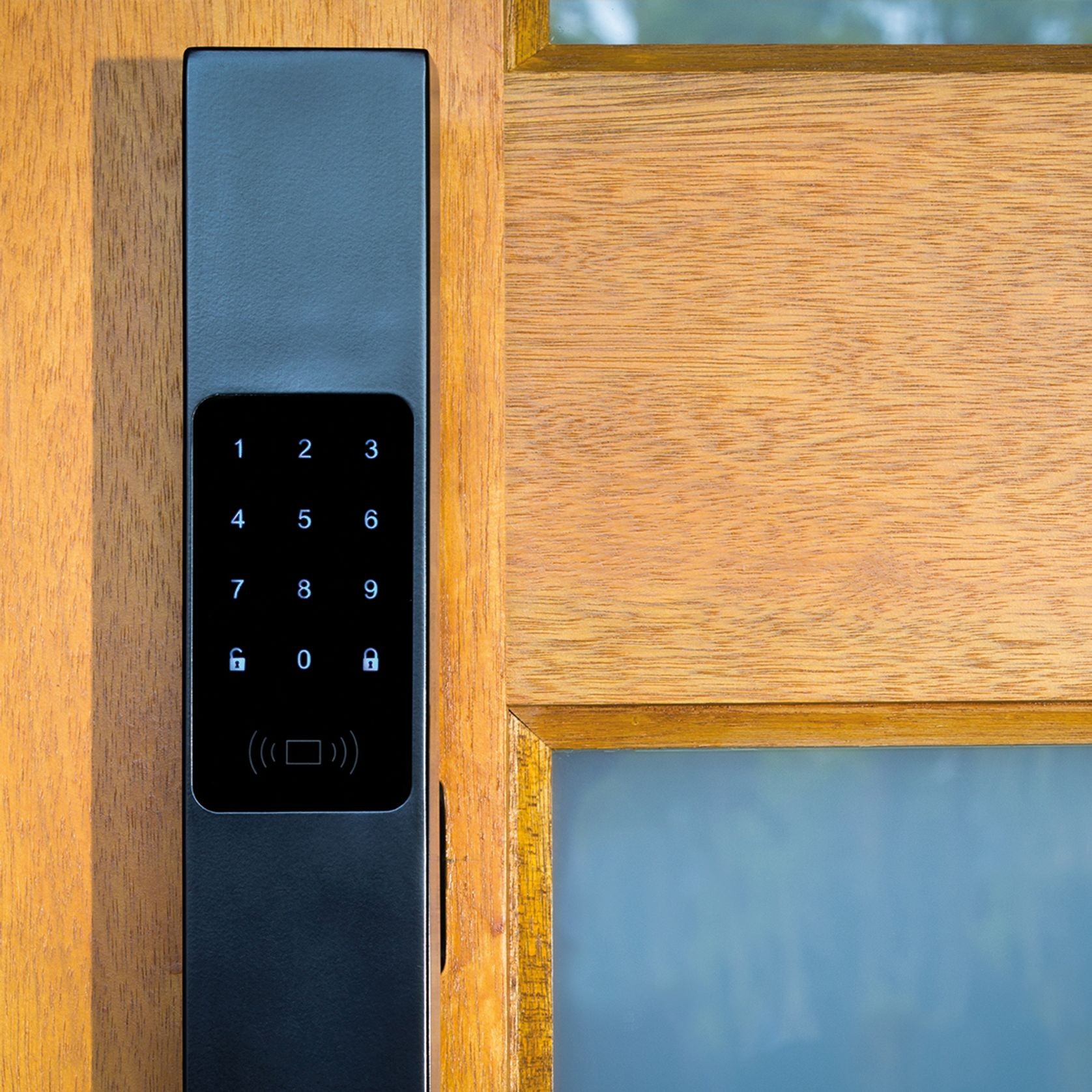 Dormakaba The Grange Smart Door Pull Handle and Lock SSS works with Bluetooth 9457005007001 gallery detail image