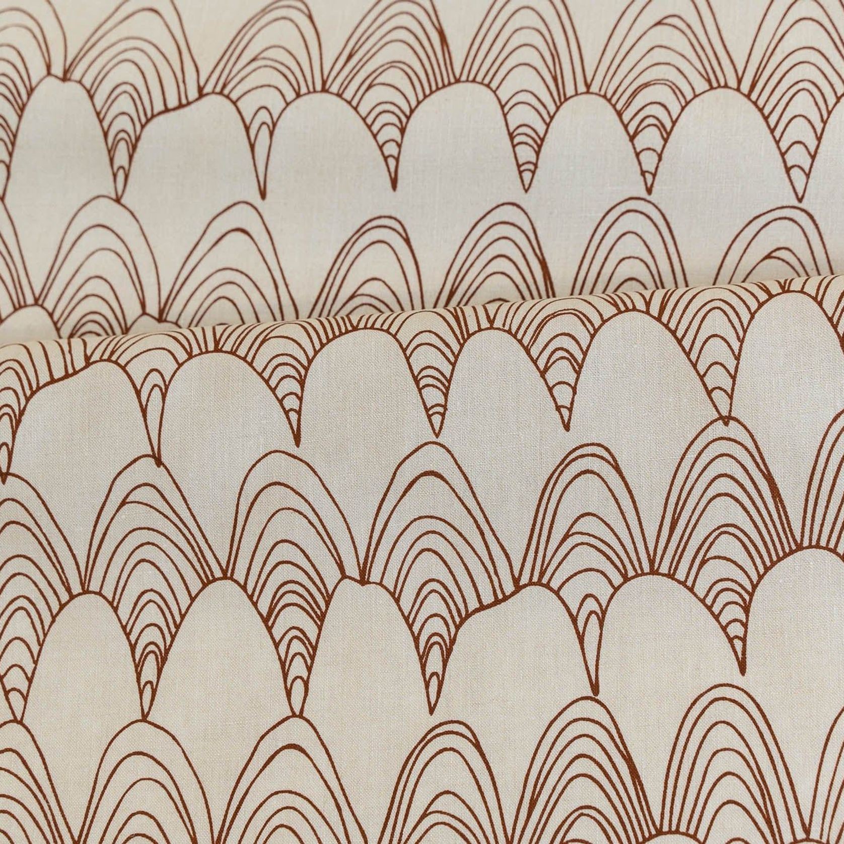 Shells in Brown Ochre gallery detail image