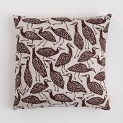 Cushion - Heron in Earth gallery detail image