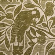 Black Cockatoo in Bushleaf on Oatmeal Heavyweight gallery detail image