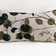 Rectangle Cushion - Silver Dollar Gum in Bushleaf  Rainforest gallery detail image
