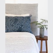 Linen Pillowcase - Cockatoo on Basalt gallery detail image