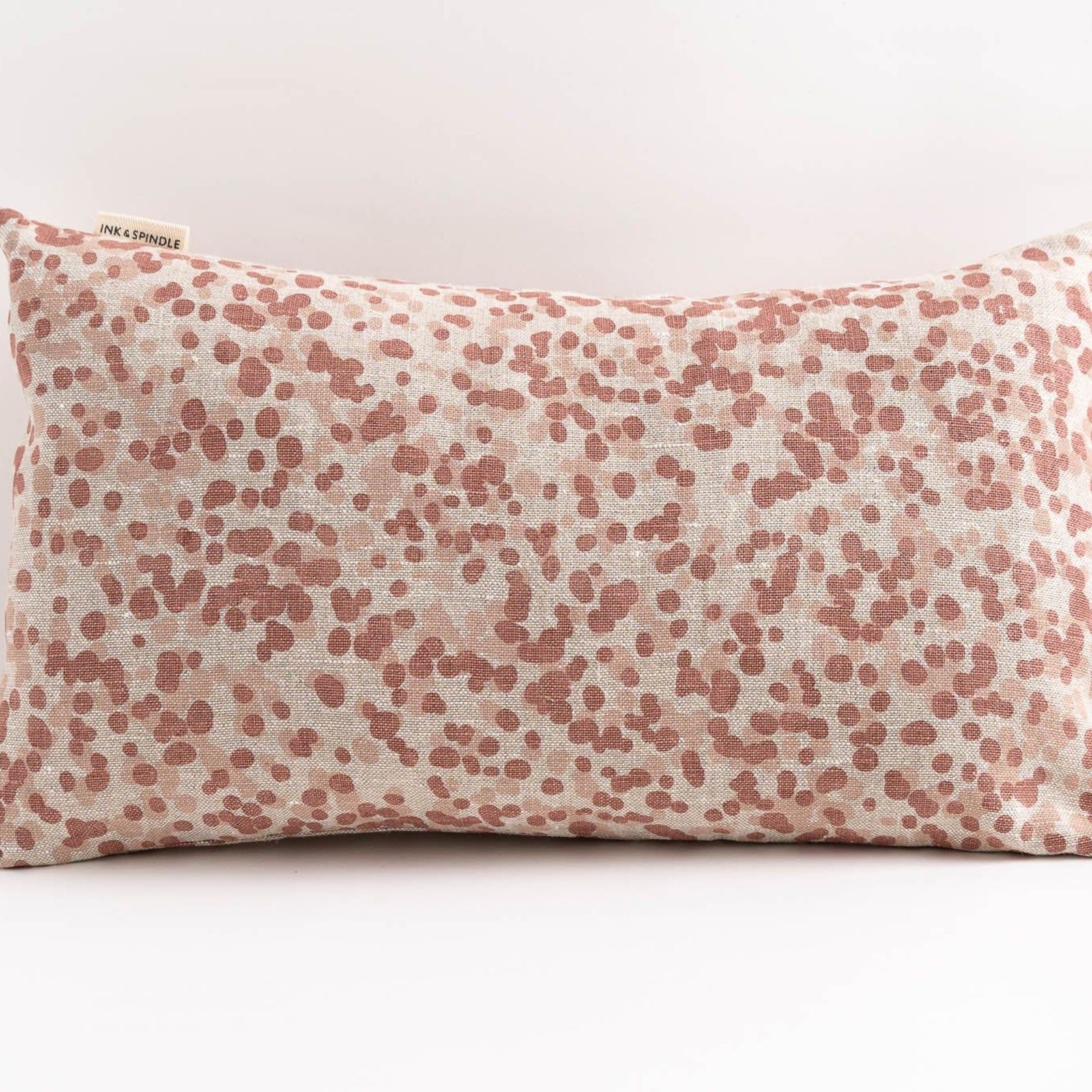 Rectangle Cushion - Spotted Quoll in Rose  Riversalt gallery detail image