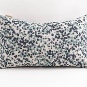 Rectangle Cushion - Spotted Quoll in Bluestone  Stream gallery detail image