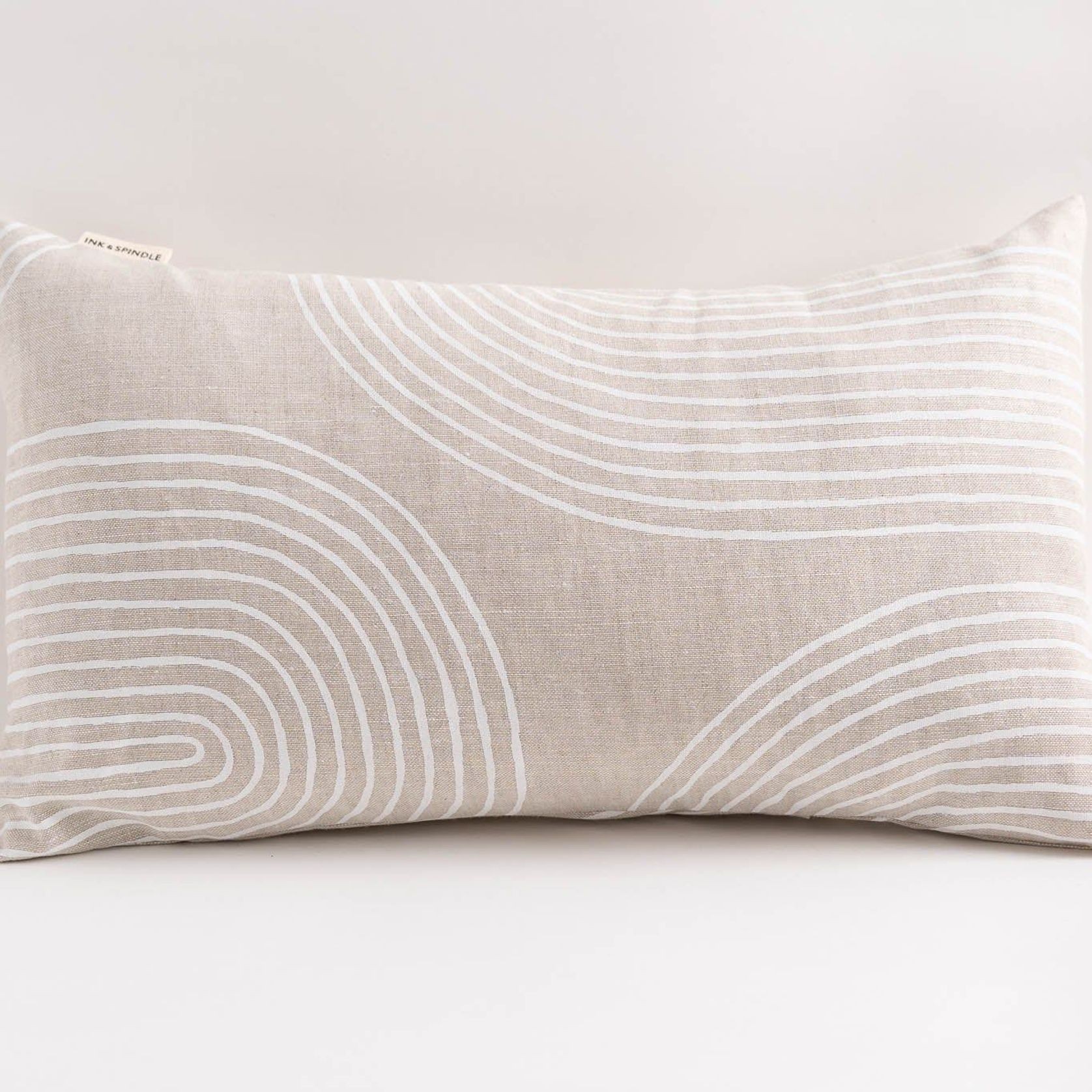 Rectangle Cushion - Riverbend in Snow gallery detail image