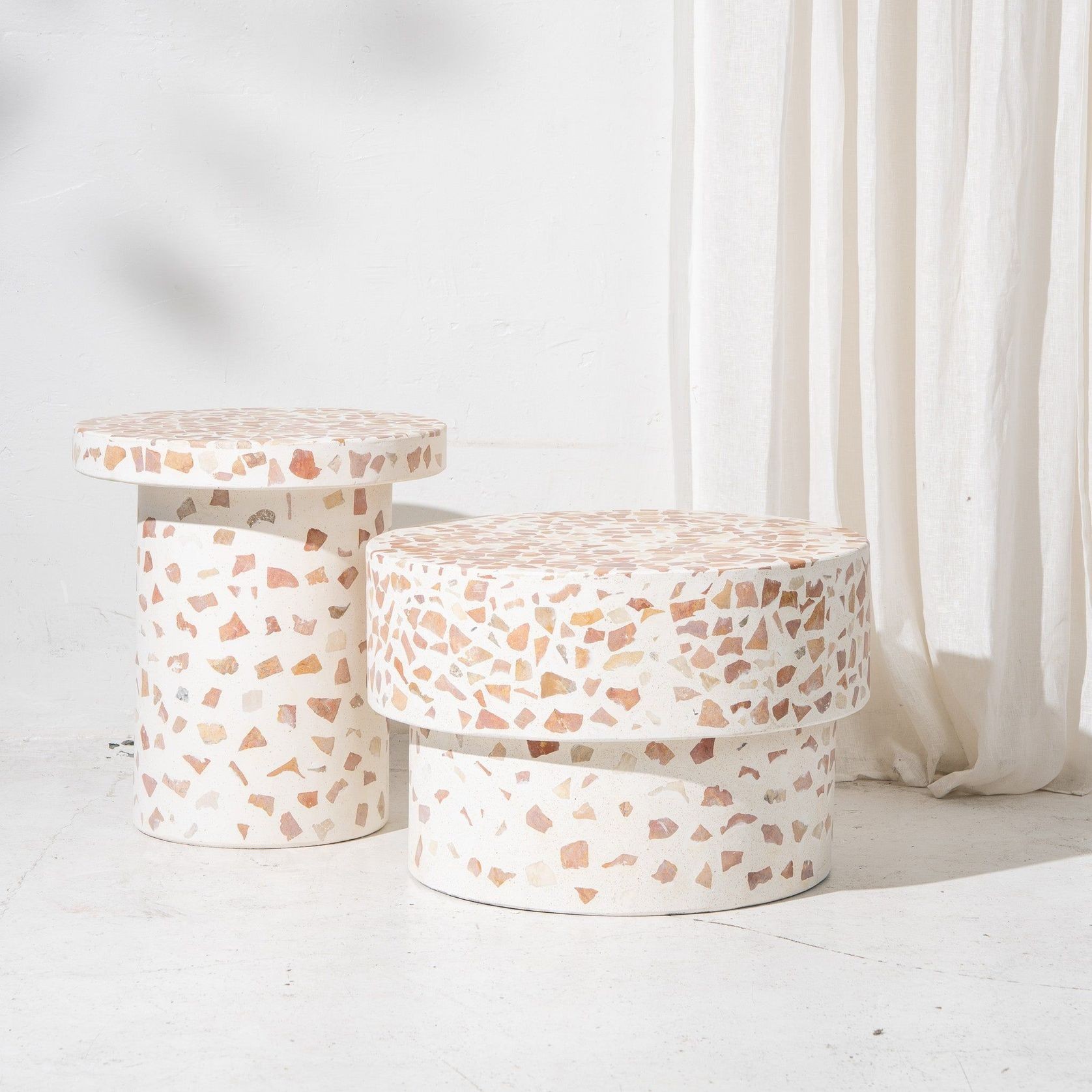 Illia Terrazzo Side Table gallery detail image
