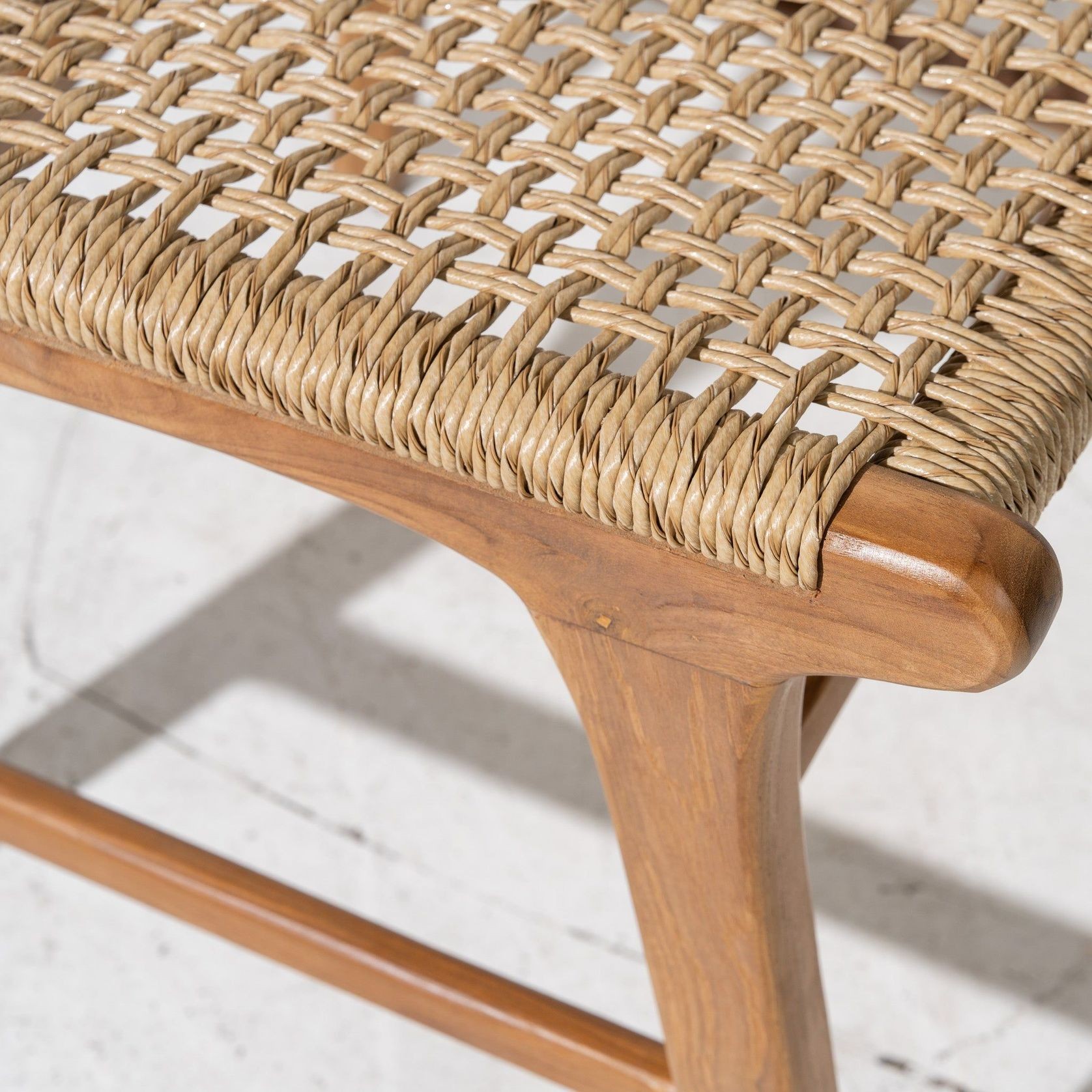 Khairi Woven Dining Chair gallery detail image