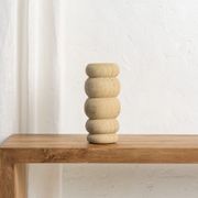 Adara Sandstone Candle Holder gallery detail image
