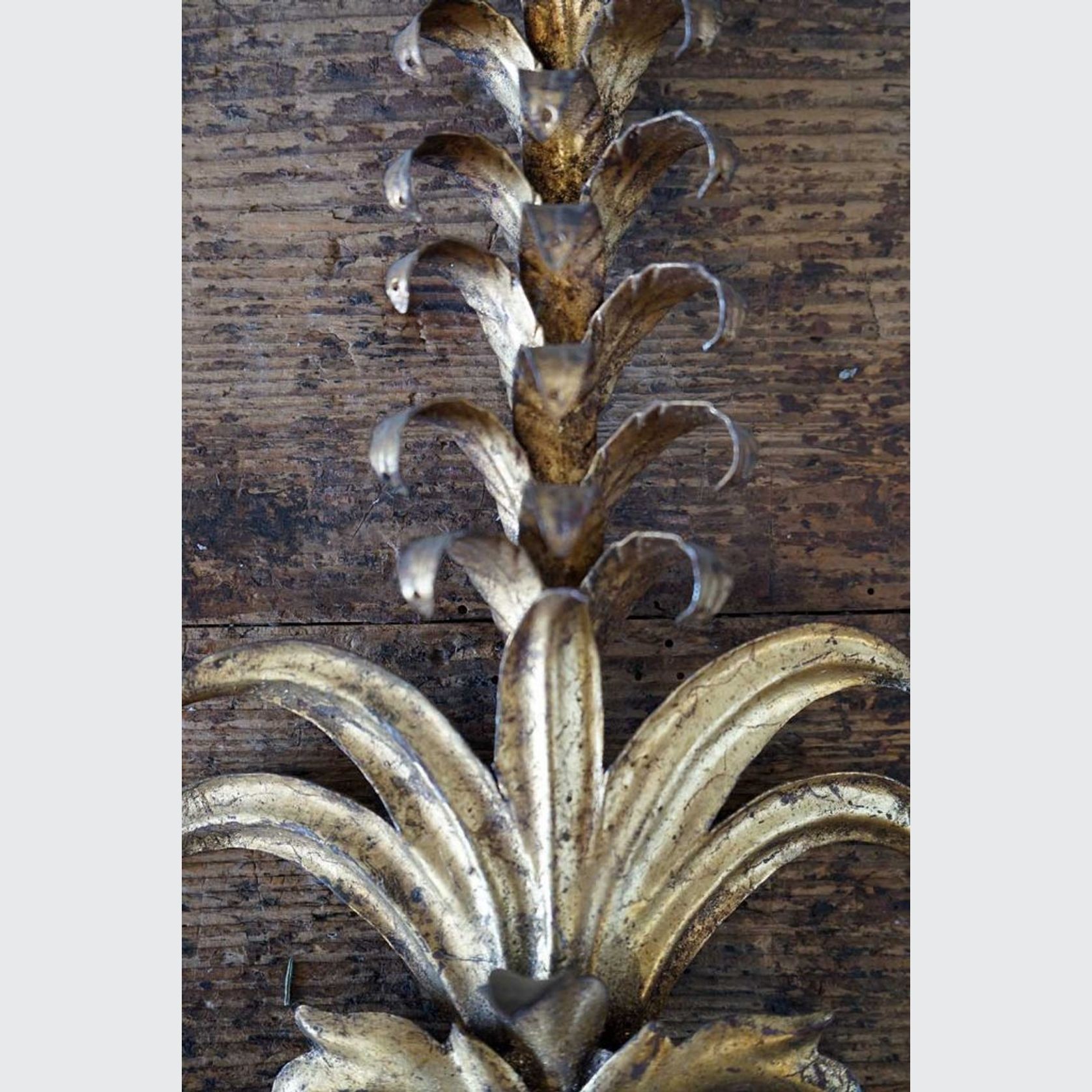 French Vintage Gilded Wall Sconces (Pair) gallery detail image