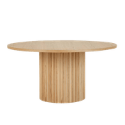 Soren Liv | Benjamin Ripple 150 Dining Table - 6 Seater gallery detail image