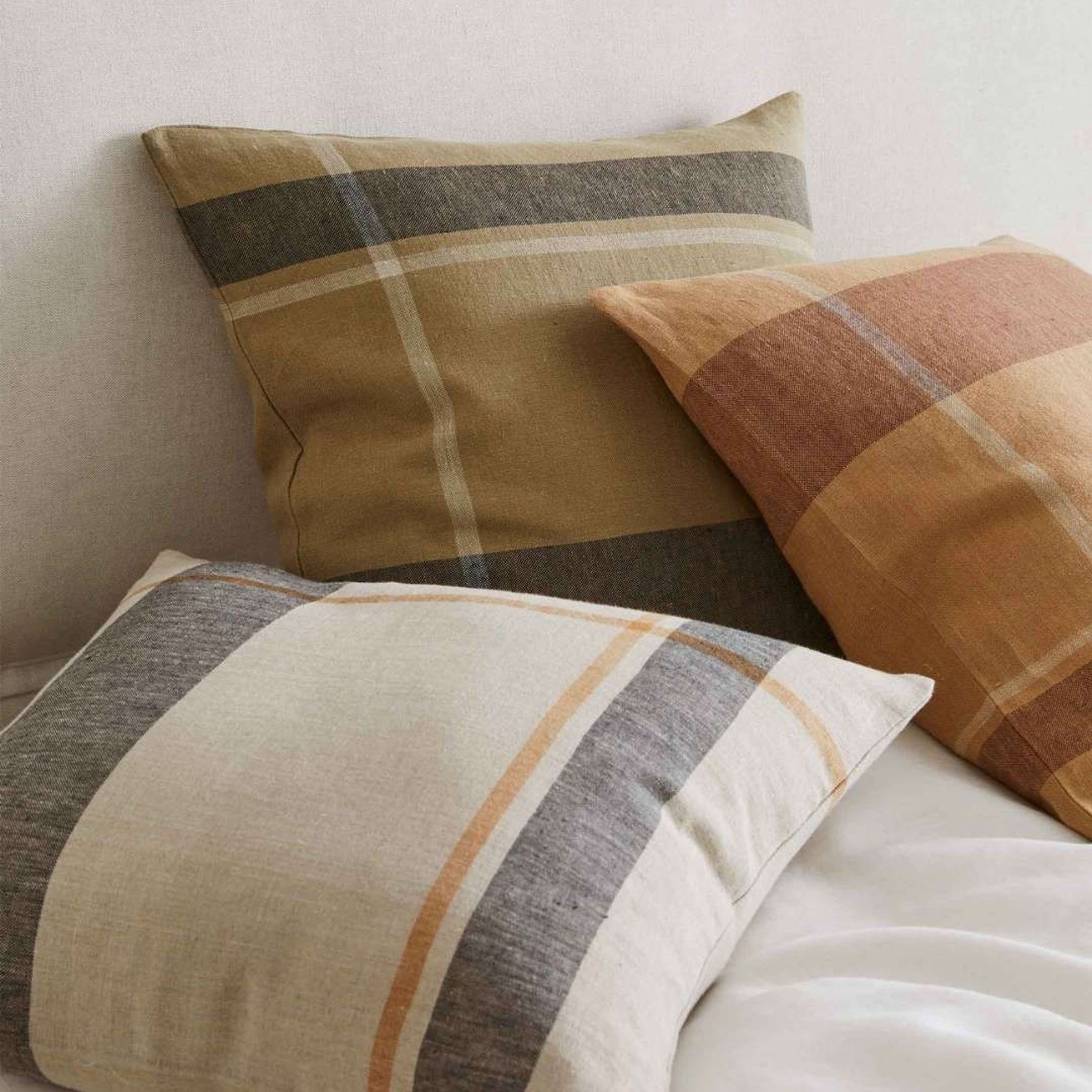 Weave Home Dante Cushion - Linen | 50 x 50cm gallery detail image