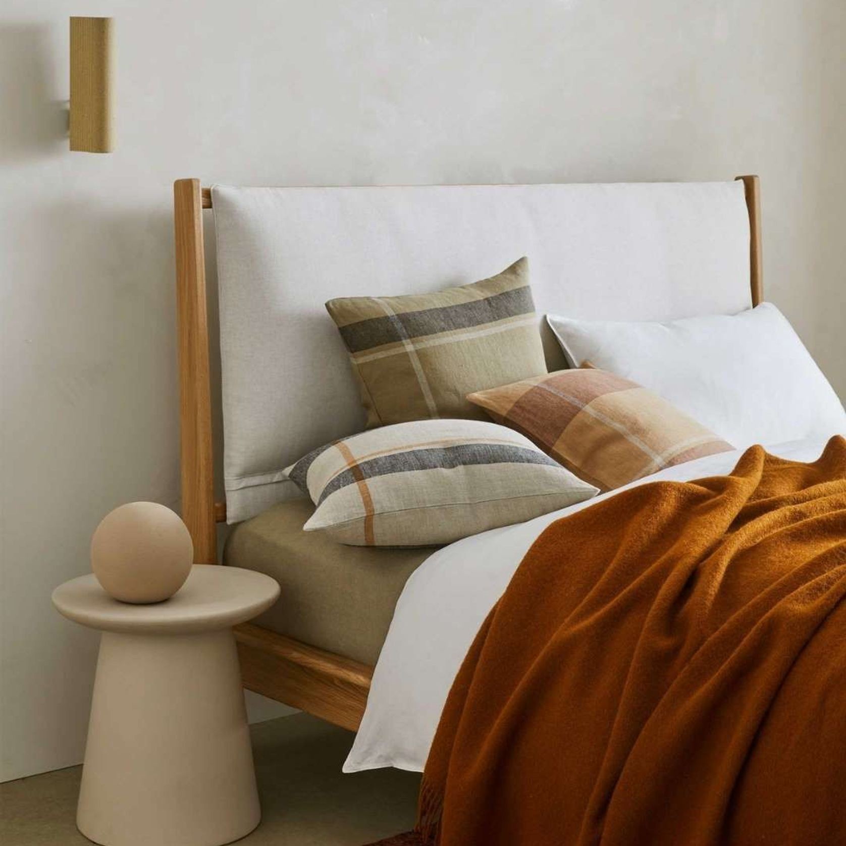 Weave Home Dante Cushion - Terracotta | 50 x 50cm gallery detail image