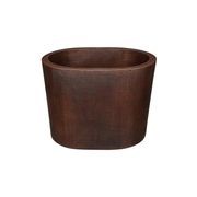 Dark Antique Copper Soak Tub 1219mm - CBSMR32 1219 gallery detail image