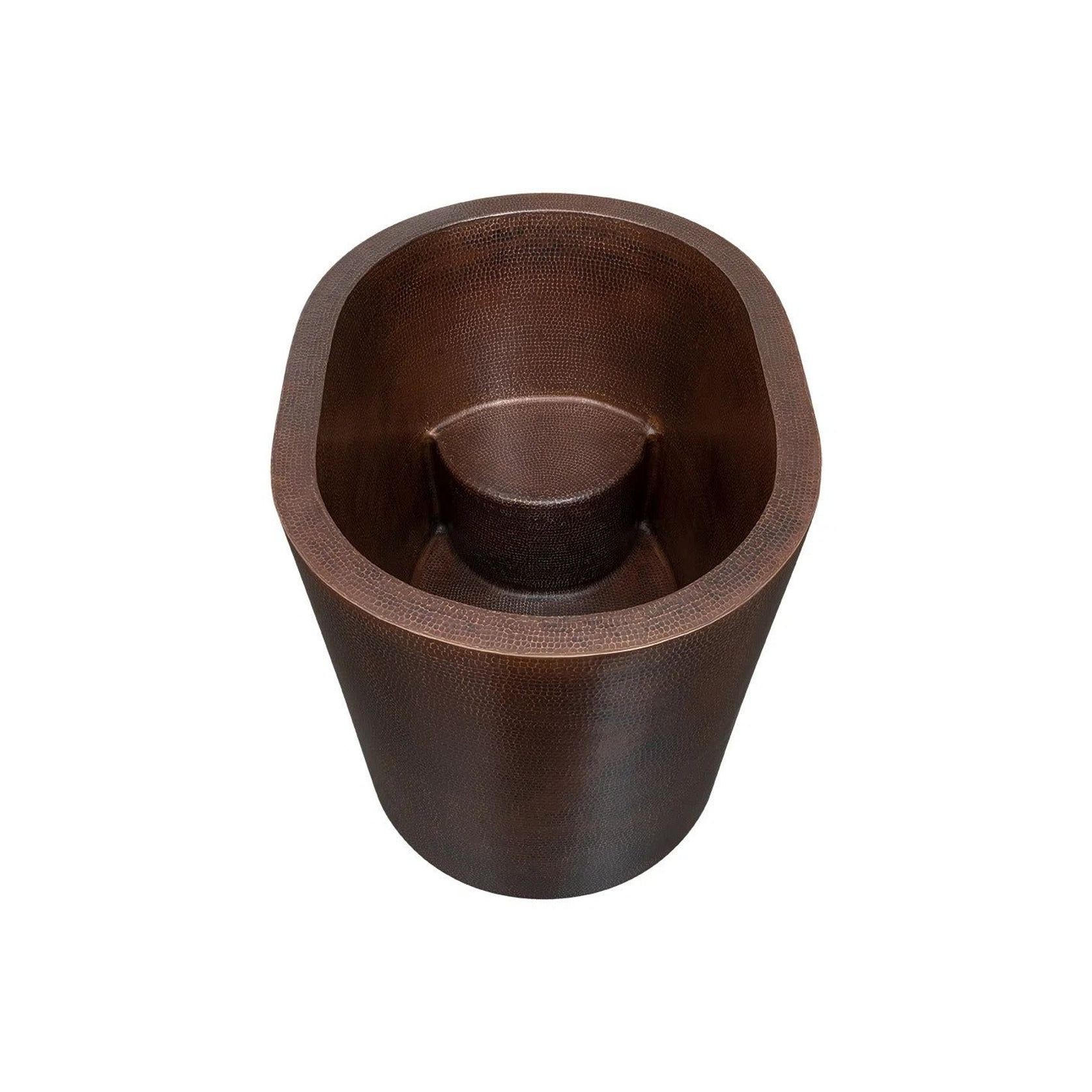 Dark Antique Copper Soak Tub 1219mm - CBSMR32 1219 gallery detail image