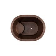 Dark Antique Copper Soak Tub 1219mm - CBSMR32 1219 gallery detail image