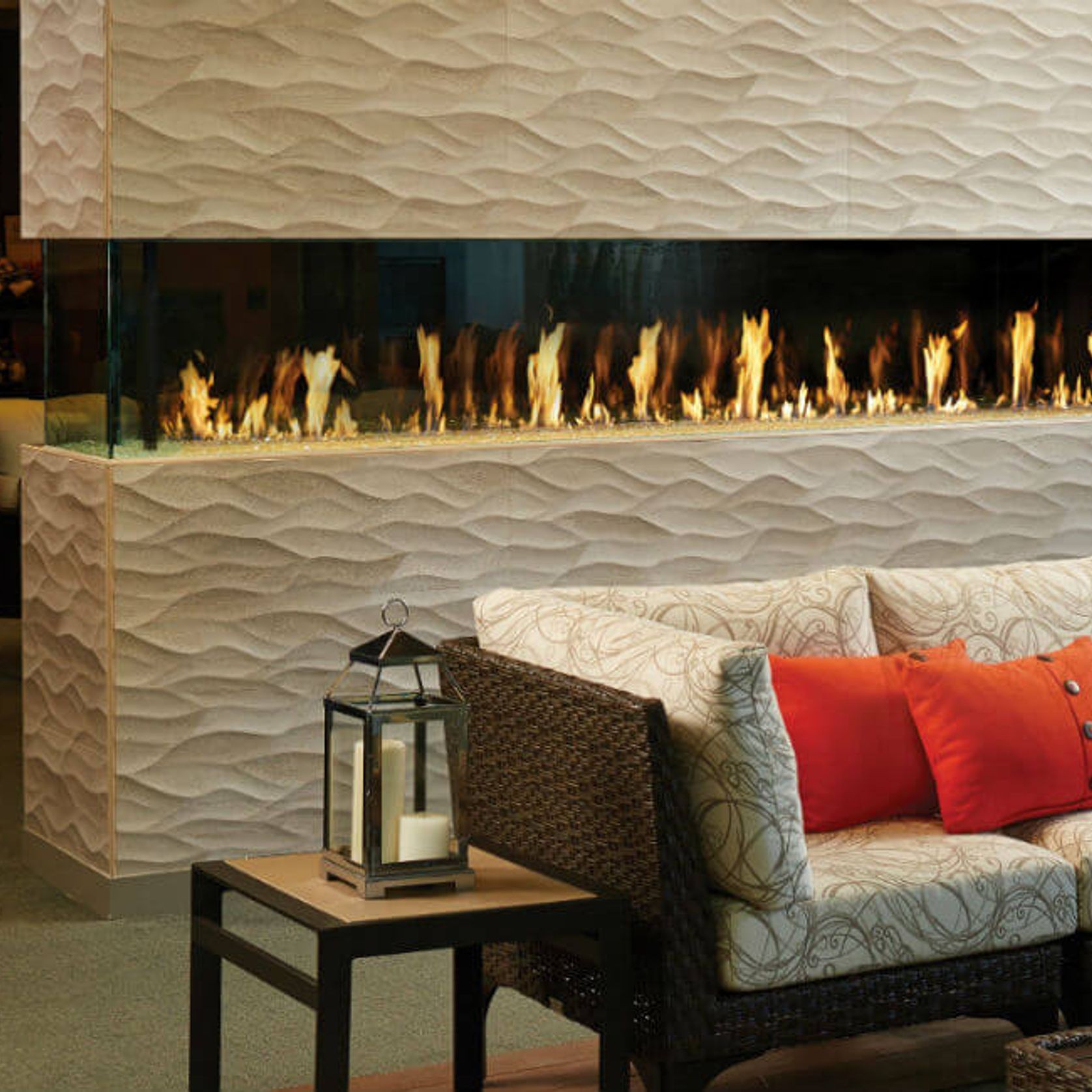 Davinci Pier Gas Fireplaces gallery detail image