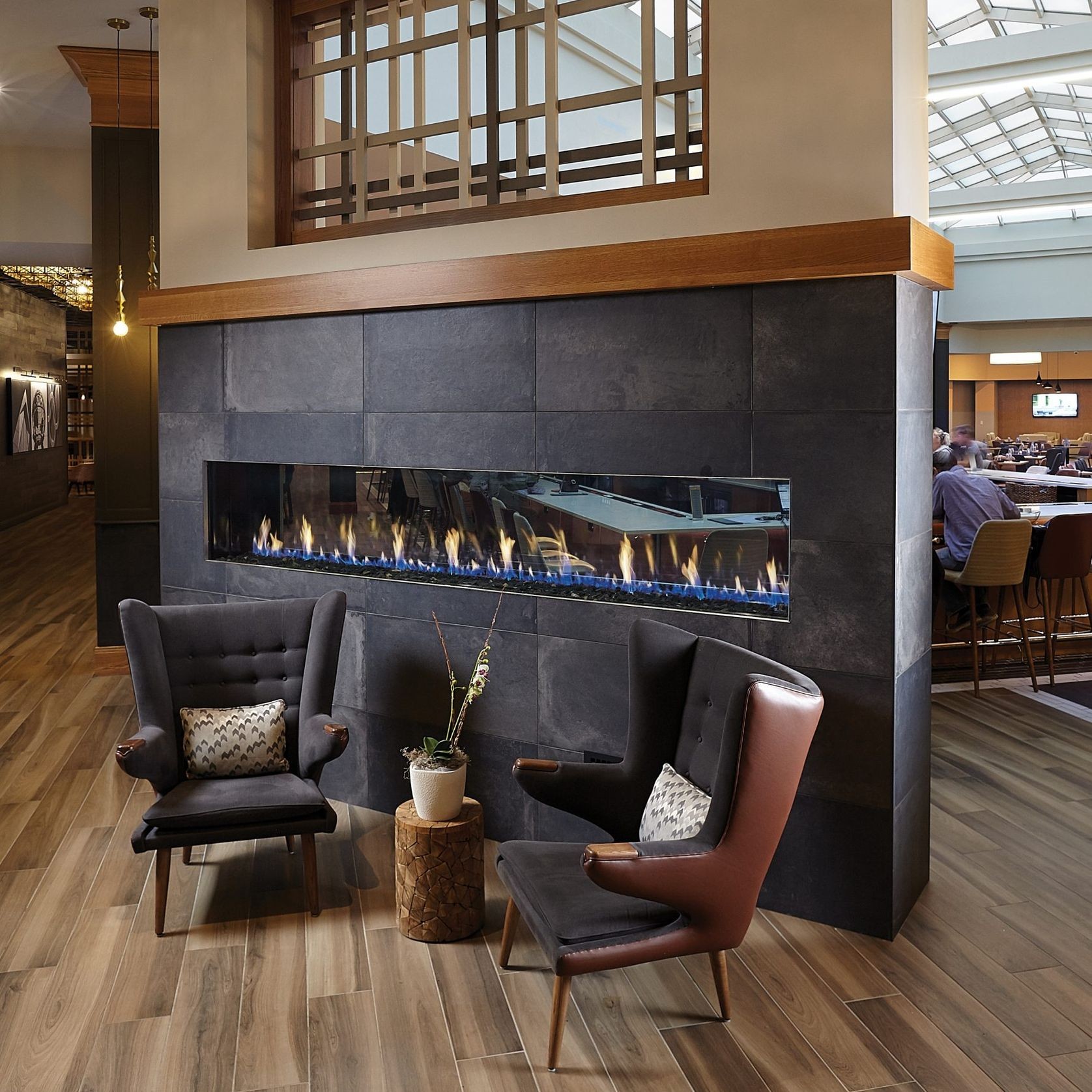 9+ See Through Gas Fireplace Davinci See Thru Gas Fireplace | ArchiPro AU