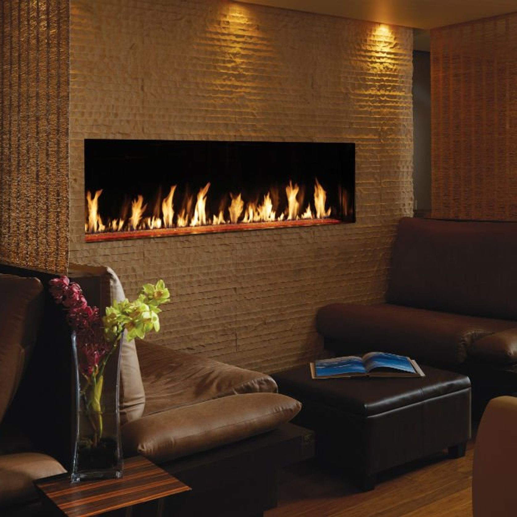 Davinci Single Sided Gas Fireplace gallery detail image