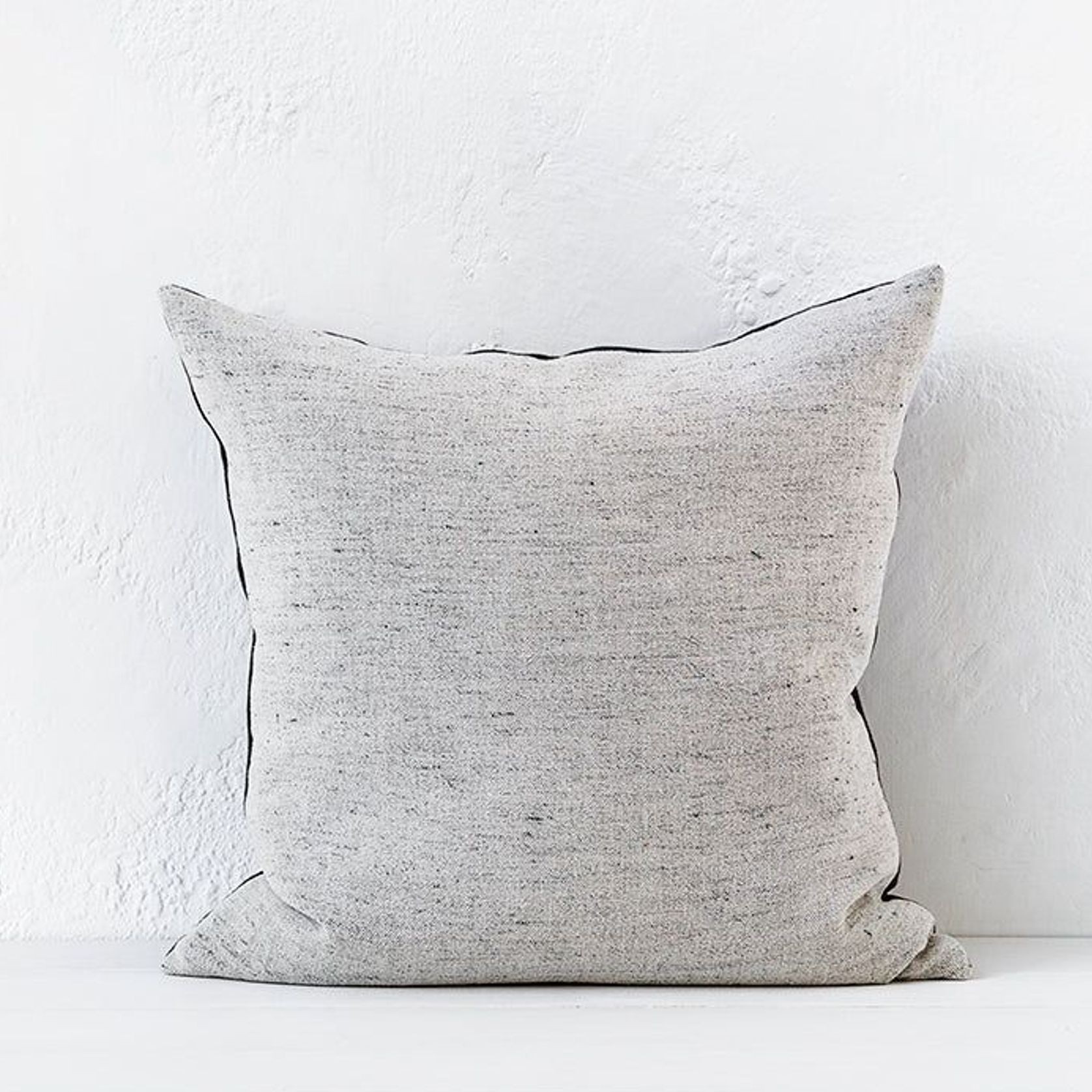 "Desert Sand' Linen Cushion / Feather Inner gallery detail image