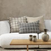 Baya Johnson Lumbar Cushion - Black gallery detail image