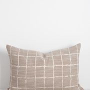 Baya Johnson Lumbar Cushion - Taupe gallery detail image