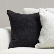 Baya Cyprian Cushion - Black | 50 x 50cm gallery detail image