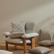 Weave Home Isola Cushion - Fog | 50 x 50cm gallery detail image