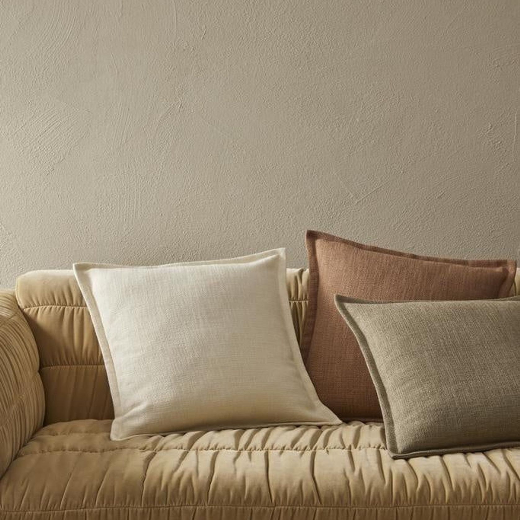 Weave Home Figlio Cushion -  Fossil | 50 x 50cm gallery detail image