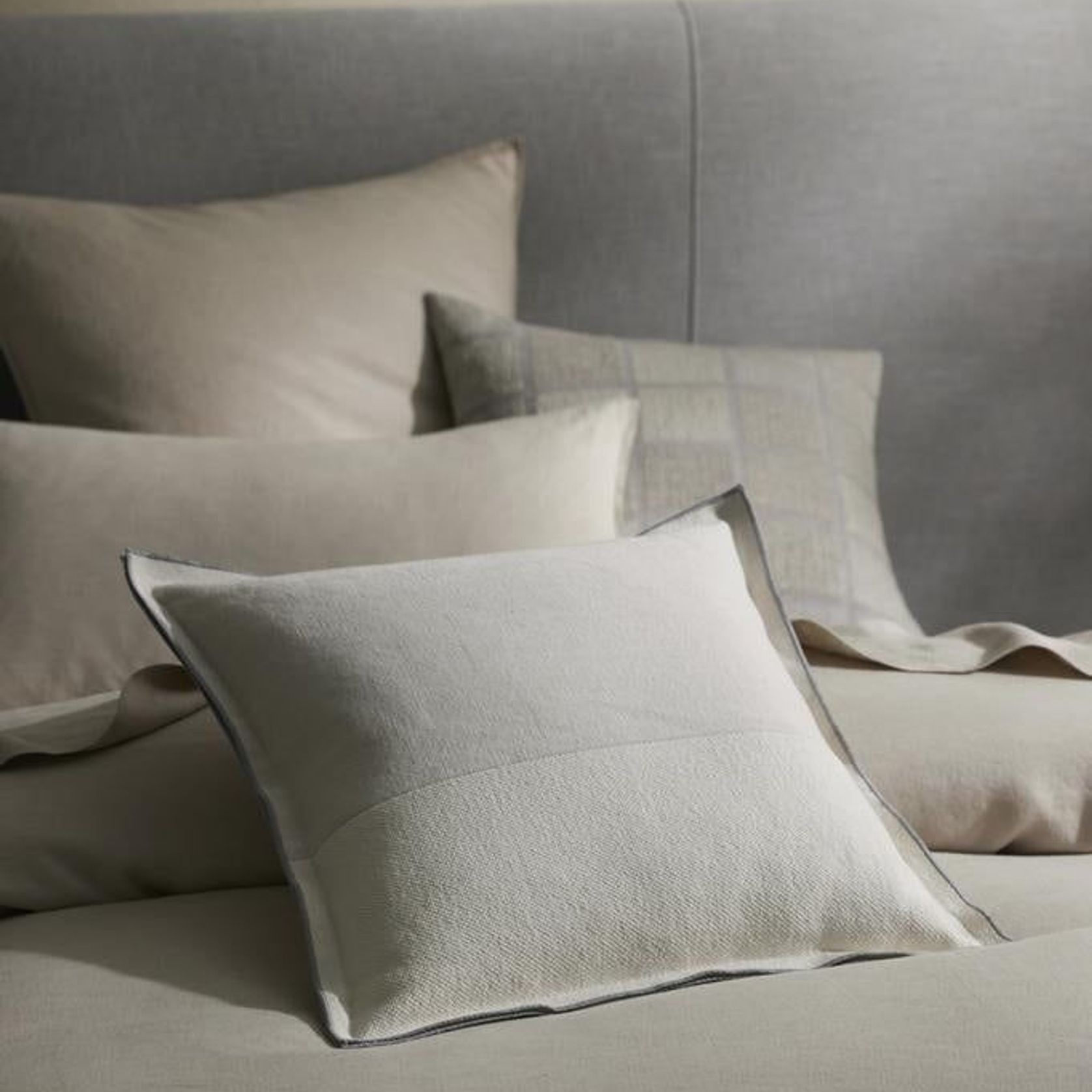 Weave Home Riccardo Cushion - Glacier | 50 x 50cm gallery detail image