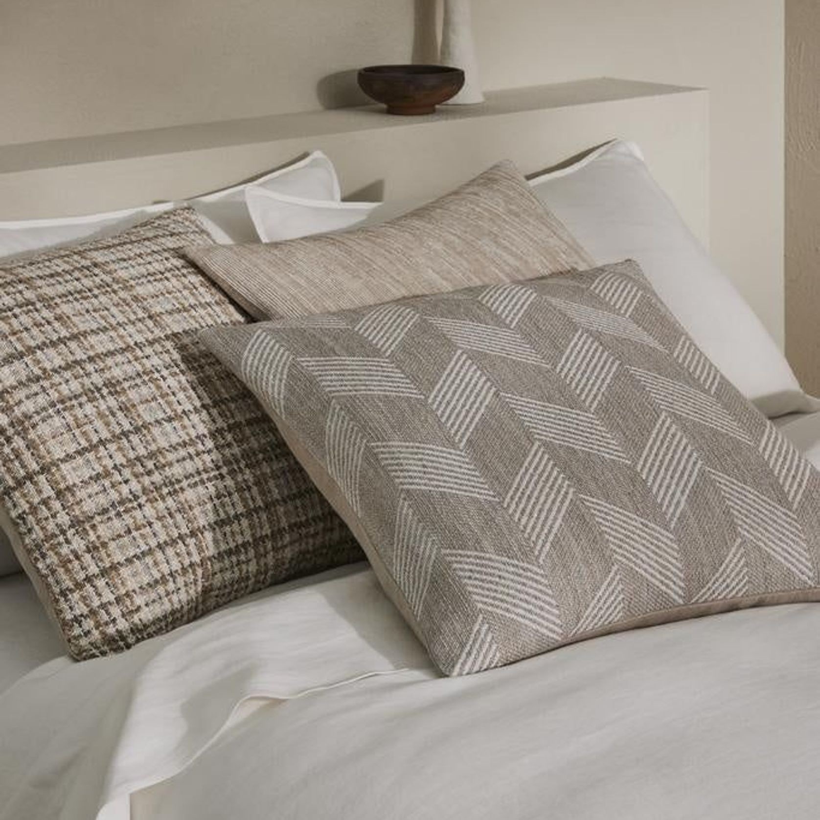 Weave Home Adriana Cushion -  Natural | 50 x 50cm gallery detail image