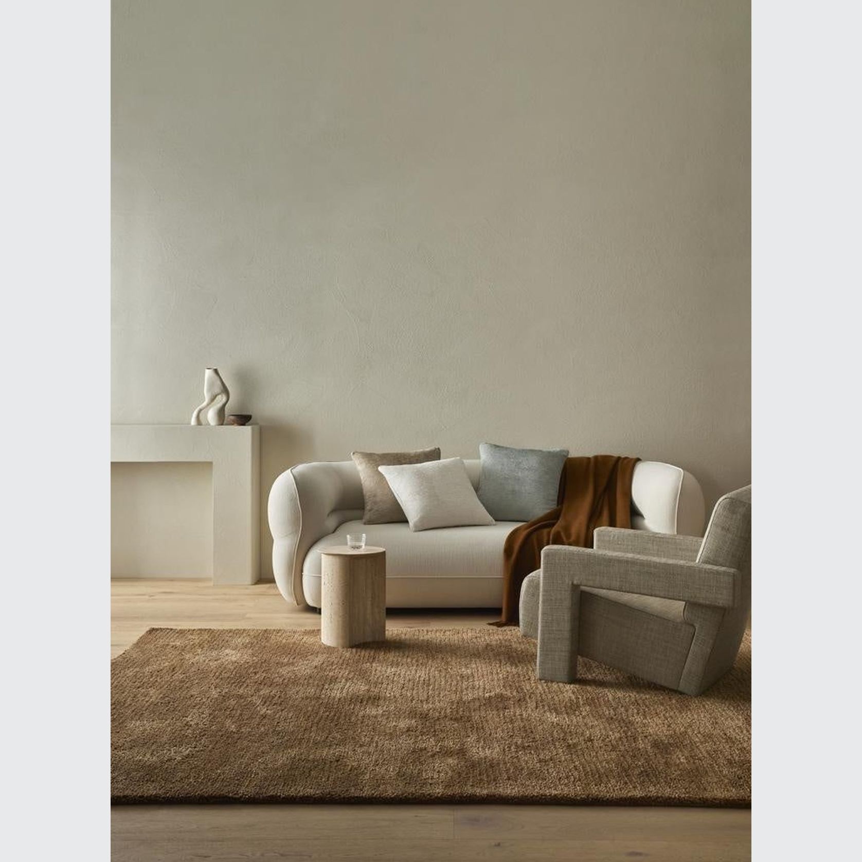 Weave Home Tempo Cushion - Chateau | 50 x 50cm gallery detail image