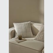 Weave Home Tripoli Cushion - Pearl | 50 x 50cm gallery detail image