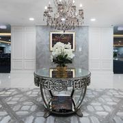 NewYork Princess 10 Arm Chandelier - Smoke - W:90cm gallery detail image