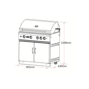 Grandfire Classic - 38″ Gas BBQ gallery detail image