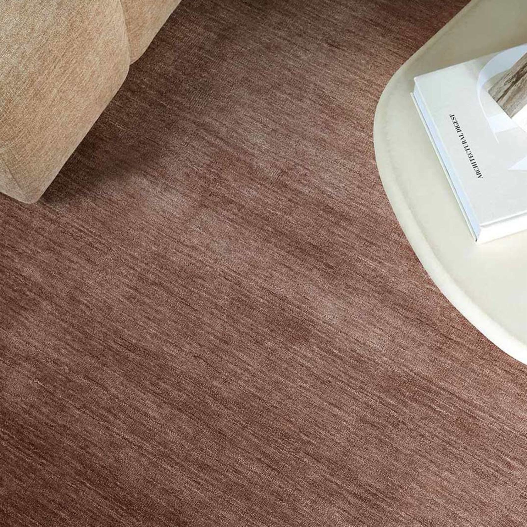 Diva Rug | Berry (Round) gallery detail image