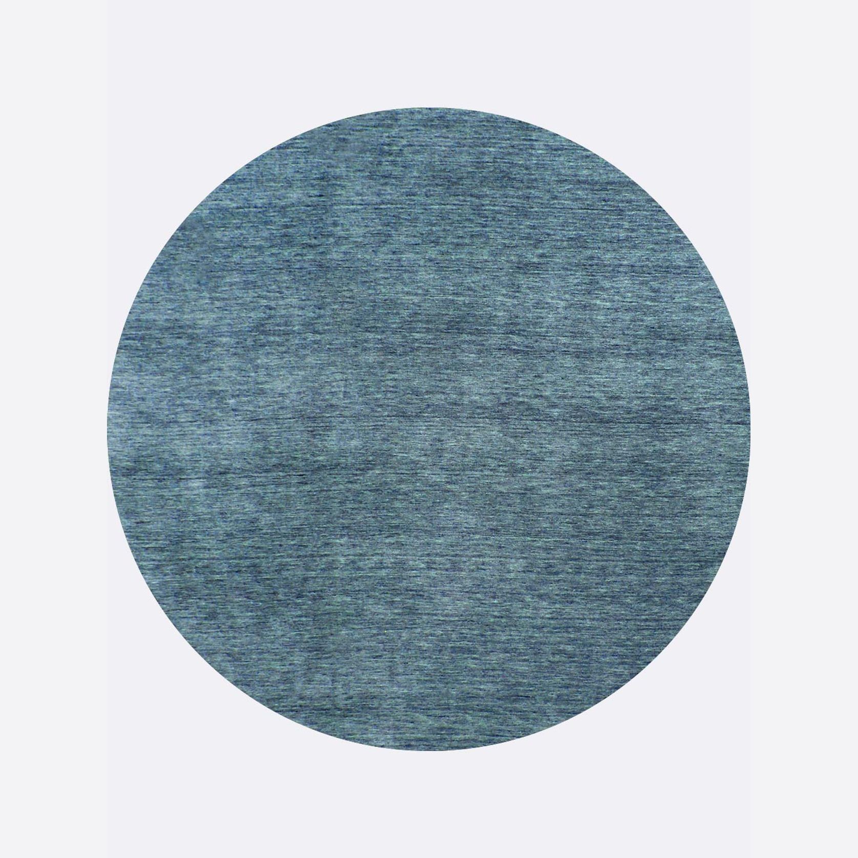 Diva Rug | Sky Blue (Round) gallery detail image
