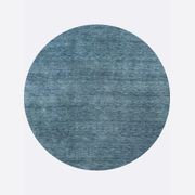 Diva Rug | Sky Blue (Round) gallery detail image
