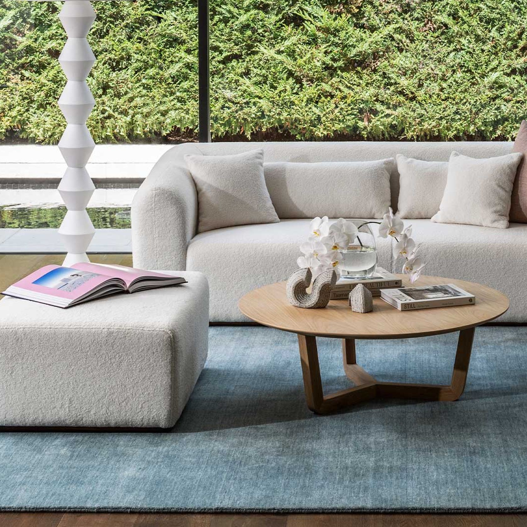 Diva Rug | Sky Blue gallery detail image